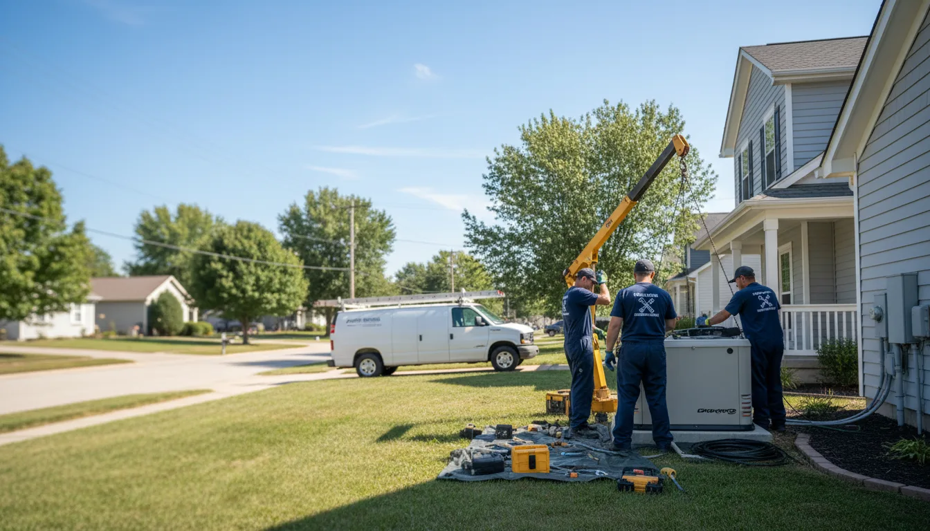 Generator Installation in Quenemo, KS near me